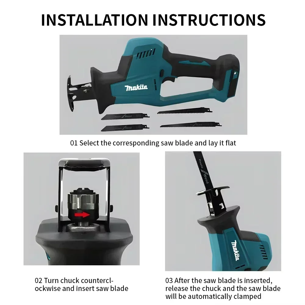 Makita DJR189 Bezprzewodowa El – Metal Saw Reciprocating recenzja i cena