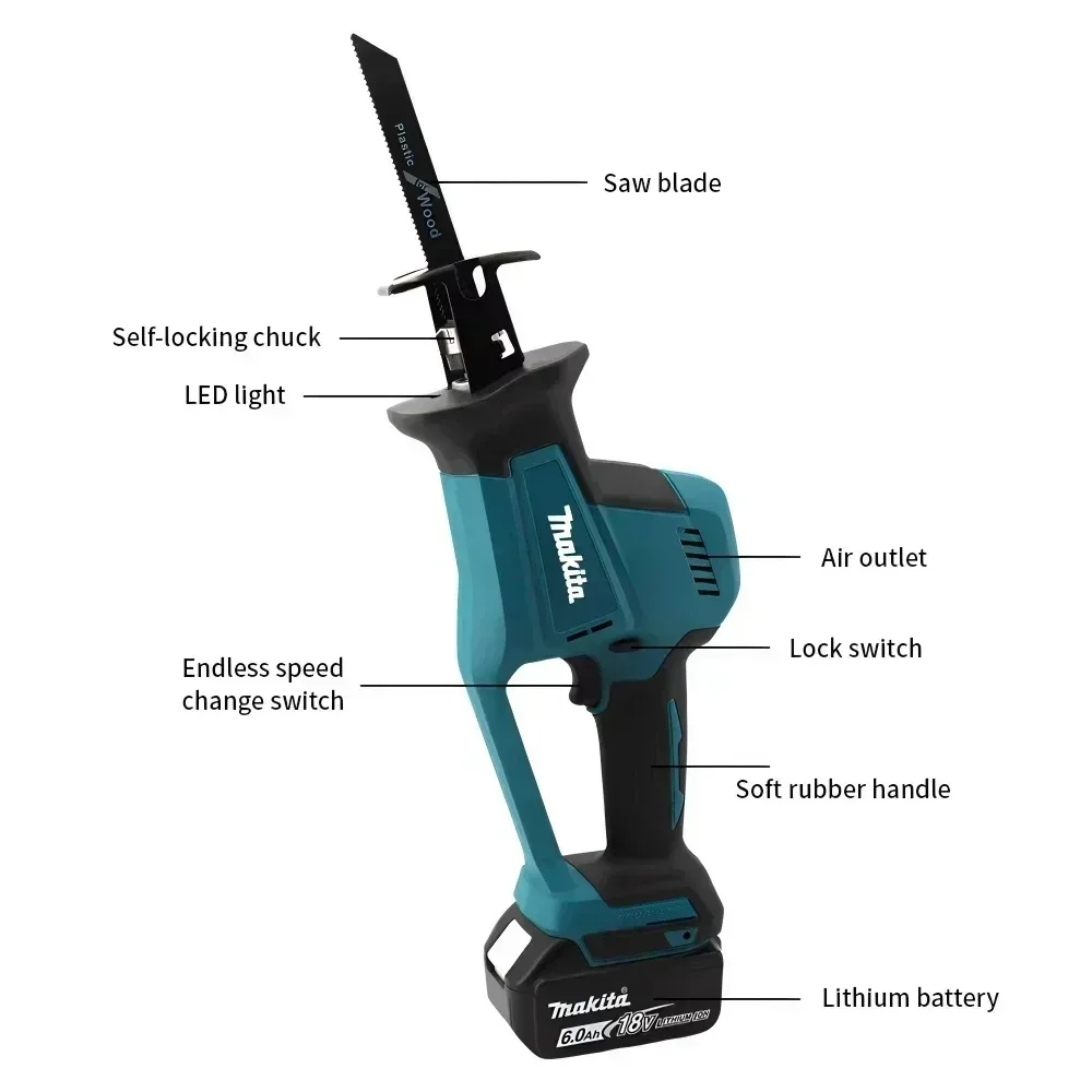 Makita DJR189 18V Bezprzewodow – Metal Saw Reciprocating recenzja i cena