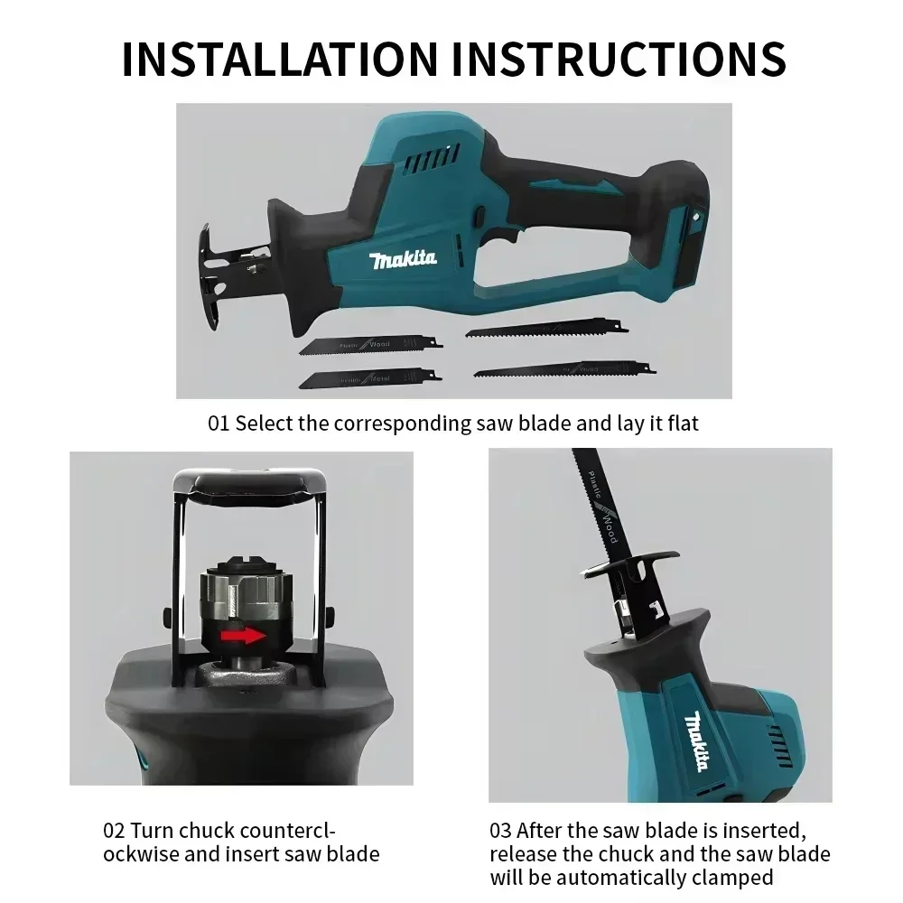 Makita DJR189 18V Bezprzewodow – Metal Saw Reciprocating recenzja i cena