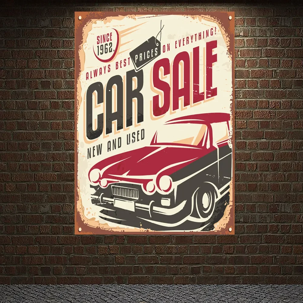 Vintage CAR SALE SERVICE Poste – Auto Repair Shop For Sale recenzja i cena